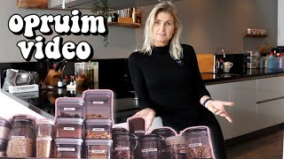 Mijn KEUKEN ORGANISEREN & opruimen | Clean with me | Diesna Loomans