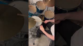 Ghosty shuffle groove! 🥁🤓 #drums #drummer