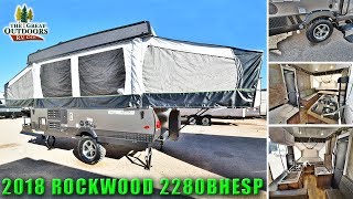 New 2018 Off Road Pop Up ROCKWOOD 2280BHESP Extreme Sports Package Camper RV Colorado Dealer