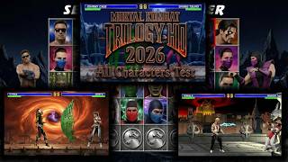 Mortal Kombat Trilogy HD 2026 - All Characters Gameplay Test #mortalkombat