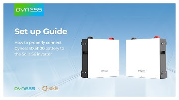 How to properly connect the Dyness BX51100 with Solis S6 inverter to effortless connectivity