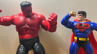 Red Hulk vs Superman ￼