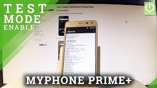 myPhone Prime Plus TEST MODE / Testing Menu / Device Info screenshot 2