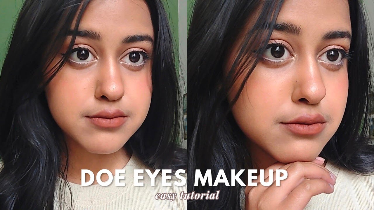 Урок макияжа «Оленьи глаза» 🦌 Нежный и невинный образ