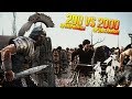 200 Римлян vs 2000 Галлов TW:R2