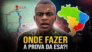 Onde irei fazer a prova da ESA? | Local de Prova da ESA