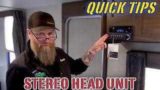 Pete's RV Quick Tips | Cherokee/Grey Wolf Stereo Headunit