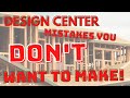 New Home Construction Design Center Dos and Don'ts