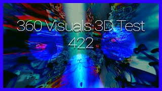 360° Visuals - Crazy Water Colors - 3D Test 422
