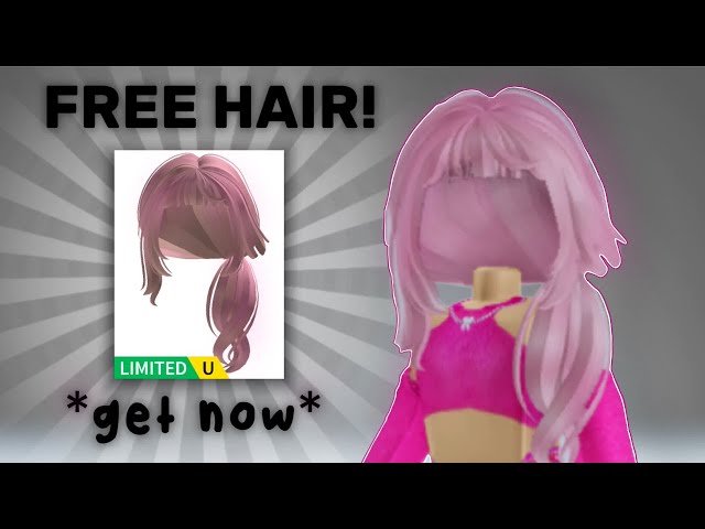 GET THIS FREE NEW PINK HAIR NOW IN ROBLOX 😍🤩 