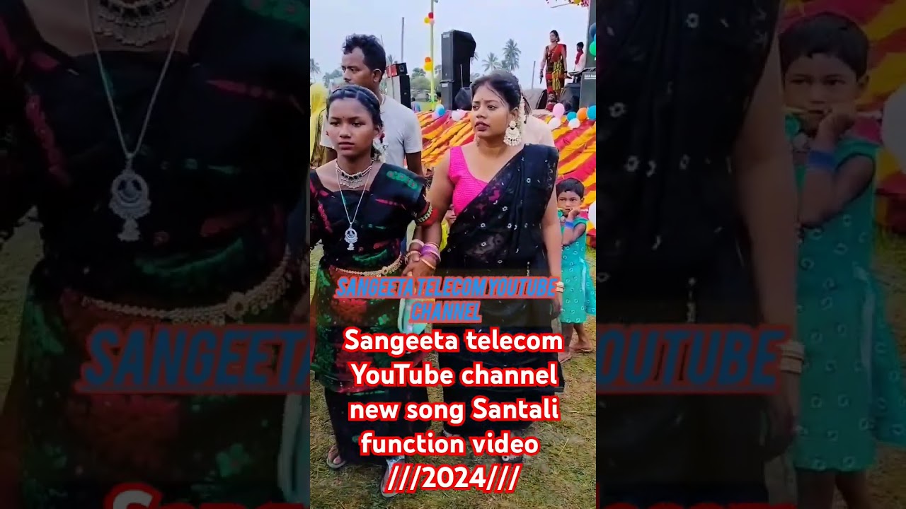 sangeta telecom new Santali function video 2024