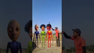 Upin ipin,, jokar, and siren dancing correct vs me correct magic head matching vfx video #viral