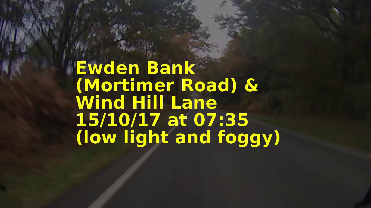 Tackling Ewden Bank (Mortimer Rd) and Wind Hill Lane