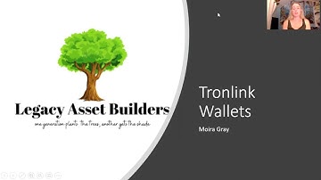 TRONLINK wallet set up