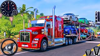 アメリカン・カートランスポーター・トラック運転シミュレーター - 貨物輸送マルチストーリー - Androidゲームプレイ screenshot 1