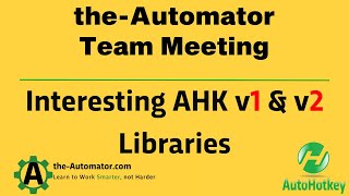 Famous We discuss some great AHK Libraries Net Worth