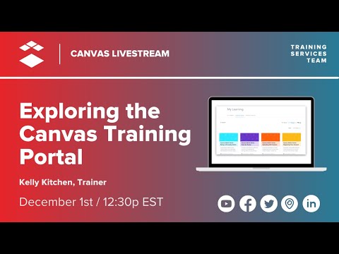 Canvas Training Portal