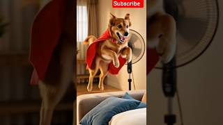 the jump like super man butbsuddenly fall #aniflex #familyfriendly #funny  #comedy #dog #dogjump