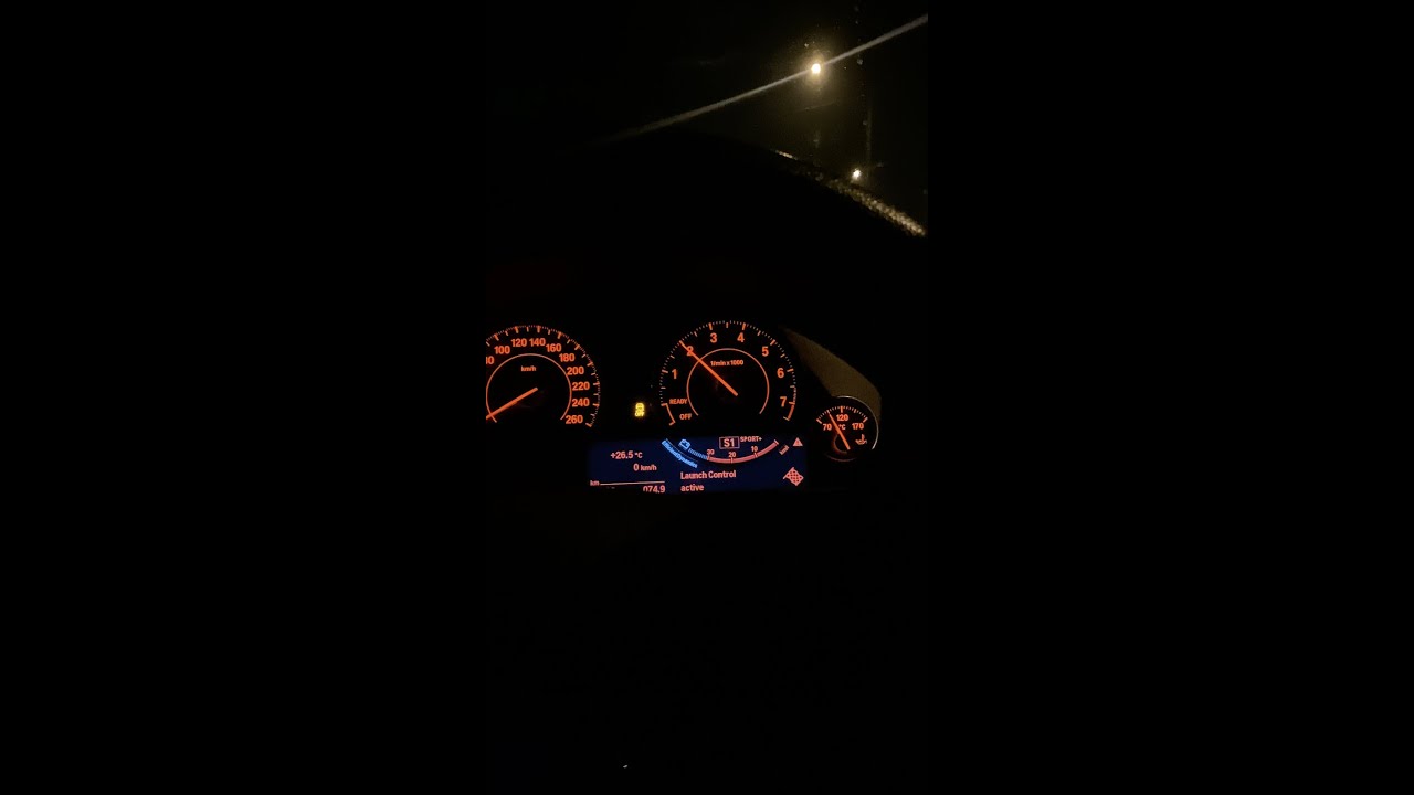 BMW F30 320i stage 1 acceleration 0-100