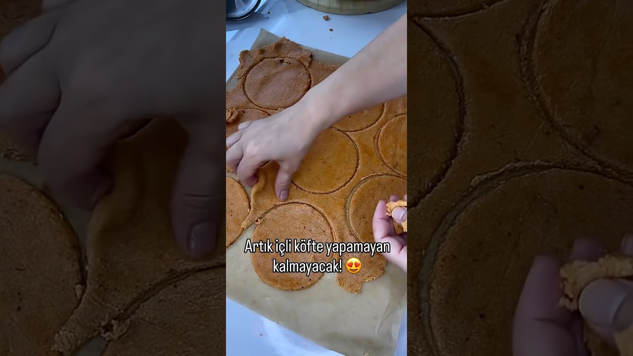 Pratik içli köfte açma🔥 #yemektarifleri #food #keşfet #viralvideo #tarif #viralshorts #yemek #fyp