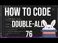 how to code racket 76 - double-all(recursion)