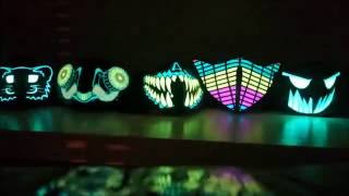 RAVE BANDANAS MASKS - HALLOWEEN SOUND Activated