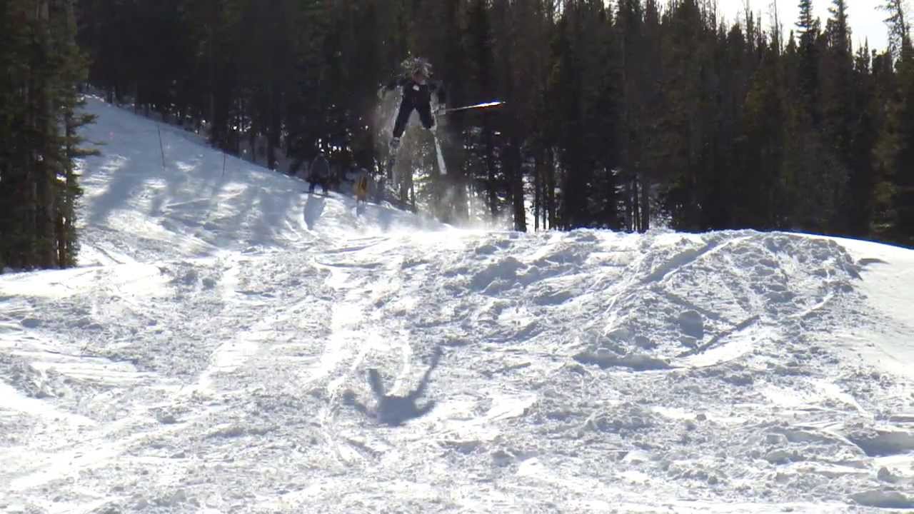 Insane Ski Jump Landing