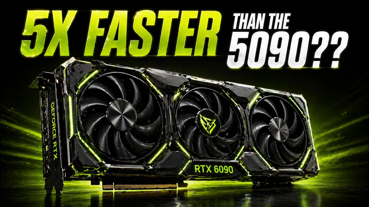 RTX 6090 Incoming – 5X Faster? Next Gen Nvidia GPU! - YouTube