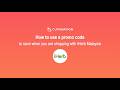 CupoNation Malaysia guide on how to use an iHerb promo code