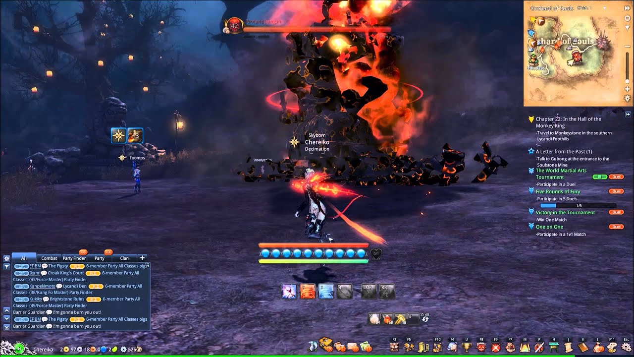 Blade and Soul CBT1 Profane Jiangshi