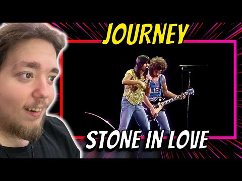 First Time Hearing Journey - Stone In Love (Live 1981: Escape Tour)