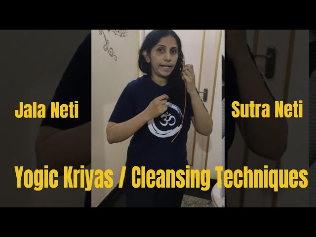 Jala & Sutra Neti Kriya Demo | Yogic Cleansing Technique | Yoga | Shevadhi Treasure