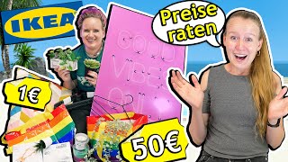 IKEA HAUL SOMMER EDITION | Eva kauft ein & Kathi rät Preise und vergibt Noten! DIY Inspiration Deko