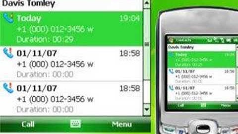 Windows Mobile Tips #6 - Call History