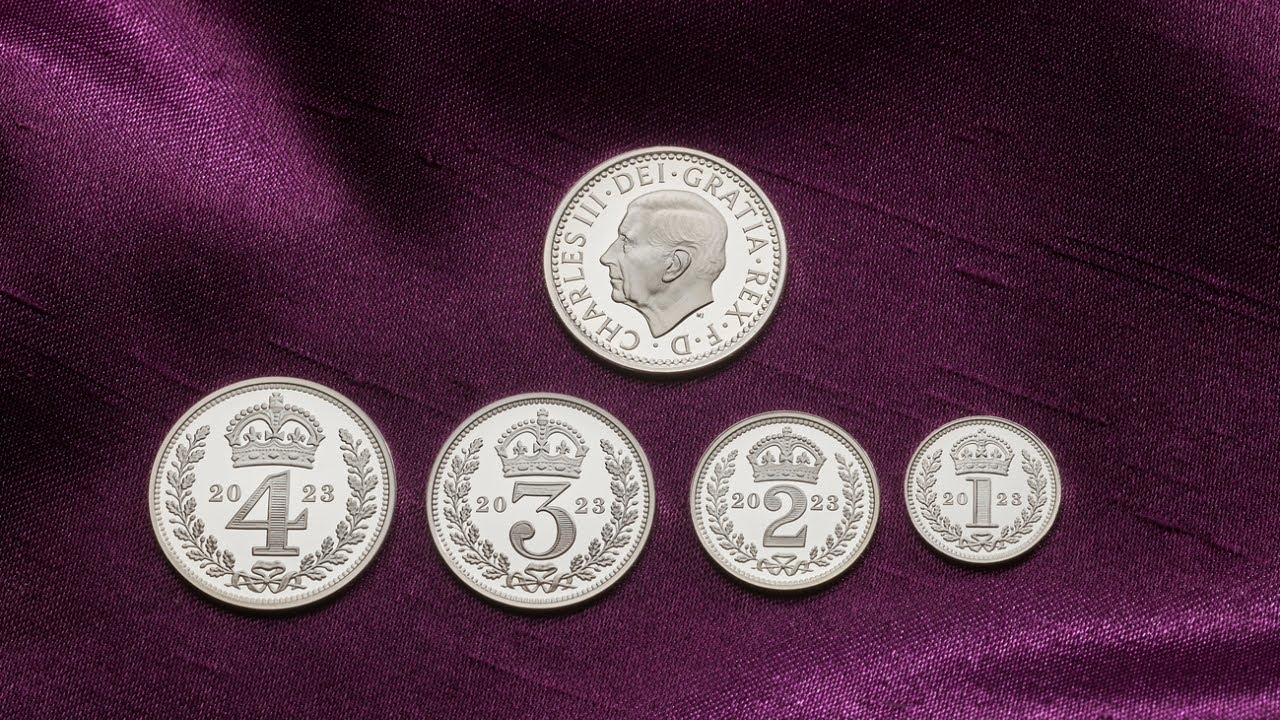 King Charles III's First Maundy Money Coins | The Royal Mint