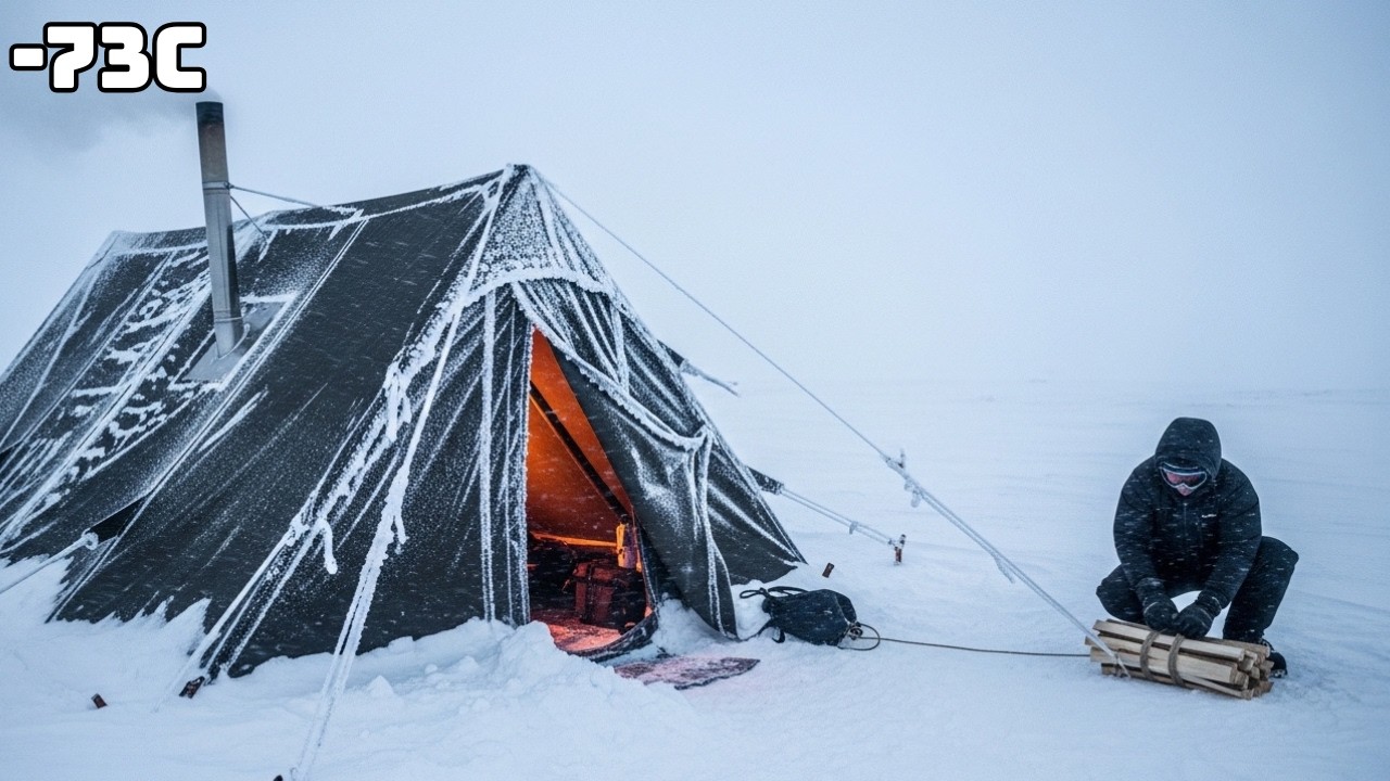 Survival Challenge −73°C | Alone in the Arctic Wild - YouTube