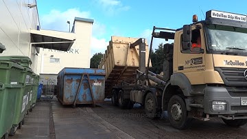 Gradeall Static Waste Compactor - Emptying Process