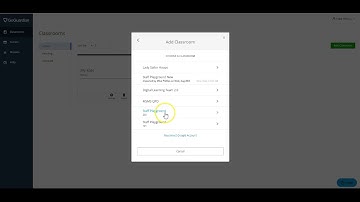 Adding a Google Classroom in GoGuardian