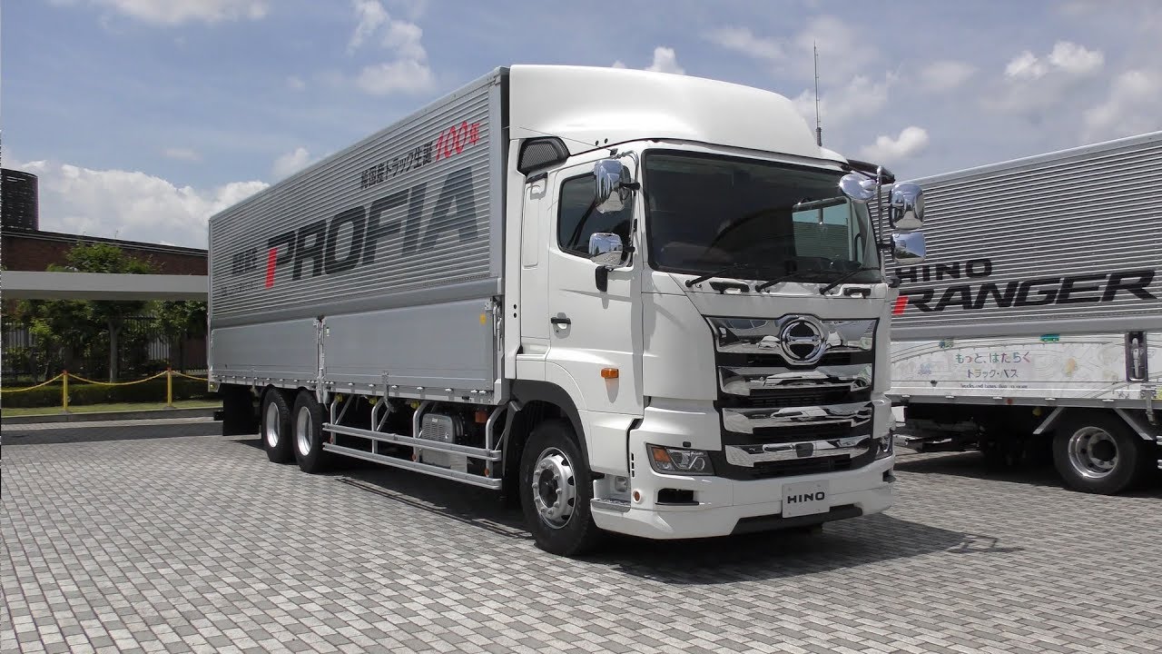 4k動画 最新型 Hino プロフィア Profia 日野自動車 平成30年式 エンジン 17年型 大型トラック Youtube