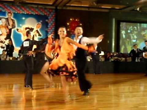林立剛 & 劉依欣 2010 自由盃 CHA CHA