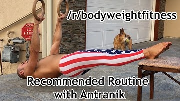 Explanation of the /r/bodyweightfitness Recommended Routine by Antranik