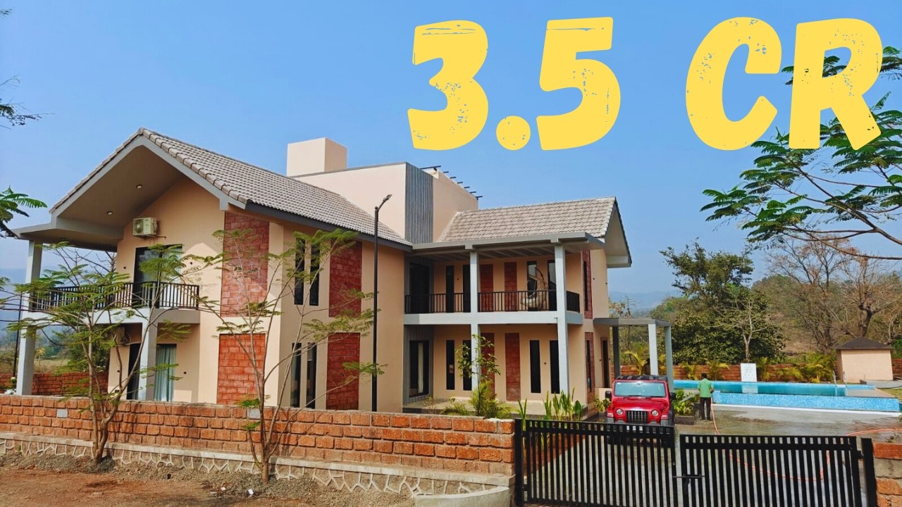 Ultra Luxury 3BHK Farmhouse with Private Pool | Half Acre | Pali–Khopoli Road | ₹3.5 Cr