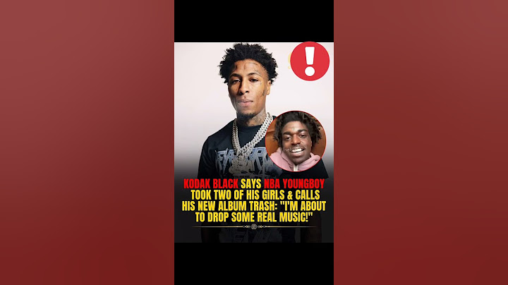 Kodak GOES OFF on NBA YoungBoy for Stealing His Girls.. 'That Album TRASH!' #kodakblack #nbayoungboy