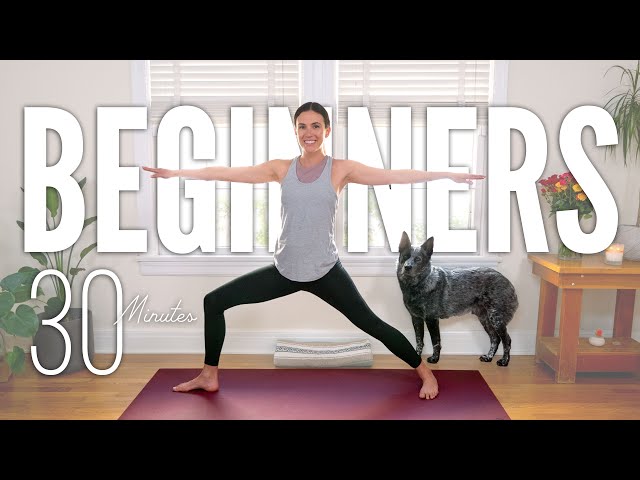 30-Minute Yoga For Beginners | Start Yoga Here... class=