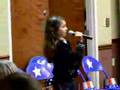 Anna 8years old singing the Auctioneer song