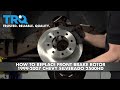 How To Replace Front Brake Rotor 1999-2007 Chevy Silverado 2500HD