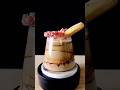 Satisfying Layered Milk Drink Tutorial #shorts #pistachio