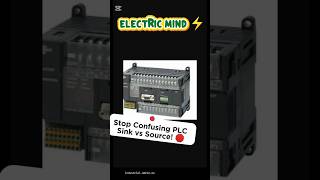 Stop Confusing PLC Sink & Source!🛑(NPN vs PNP Wiring) #electrician#industrialelectrician#short#viral