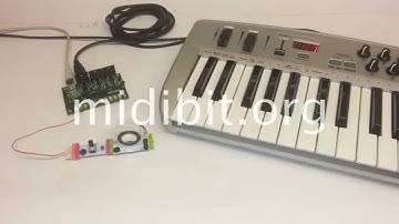 MIDIbit - Monosynth trills