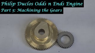 Download Lagu #MT41 Part 5  - Philip Duclos Odds n Ends Engine. Machining the Gears. In 4K by Andrew Whale. MP3